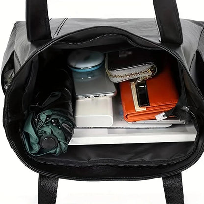 Eco Friendly Faux Leather Shopper Bag