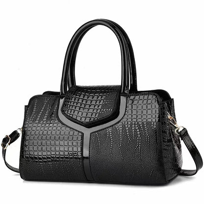 Classic Leather Tote Bag for Women
