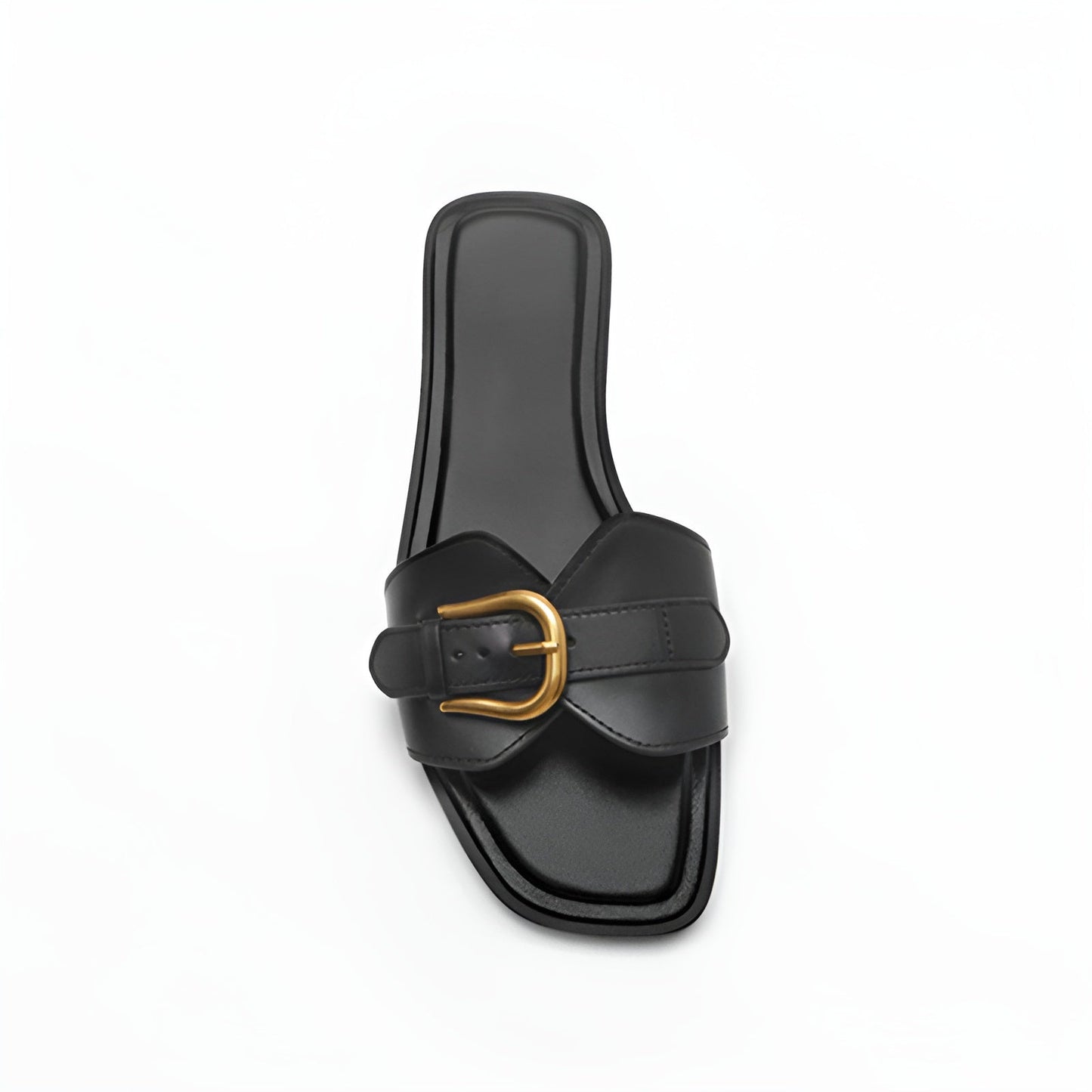 Premium Brown Leather Flip Flops