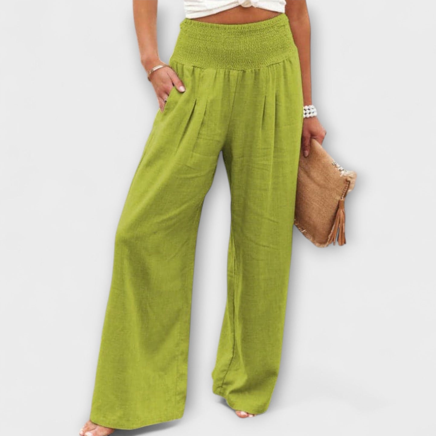 Fashionable Loose Fit Women's Trousers