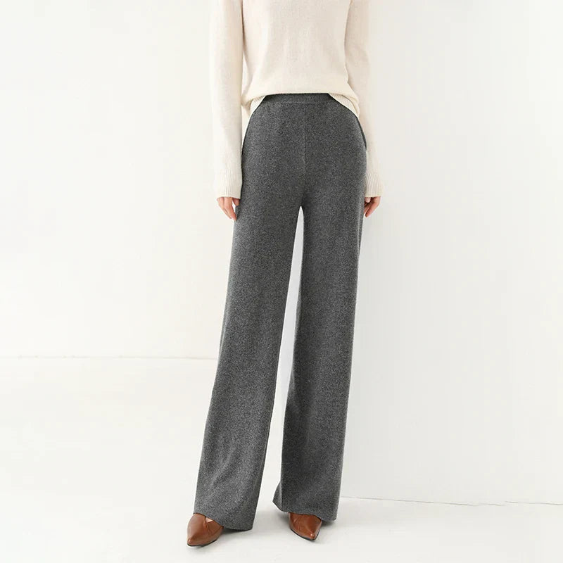 Comfortable Loose Fit Wide Leg Pants | Elastic Waist Pants
