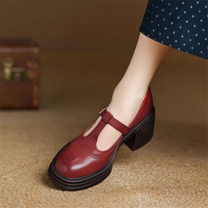 Trendy Block Heel Shoes