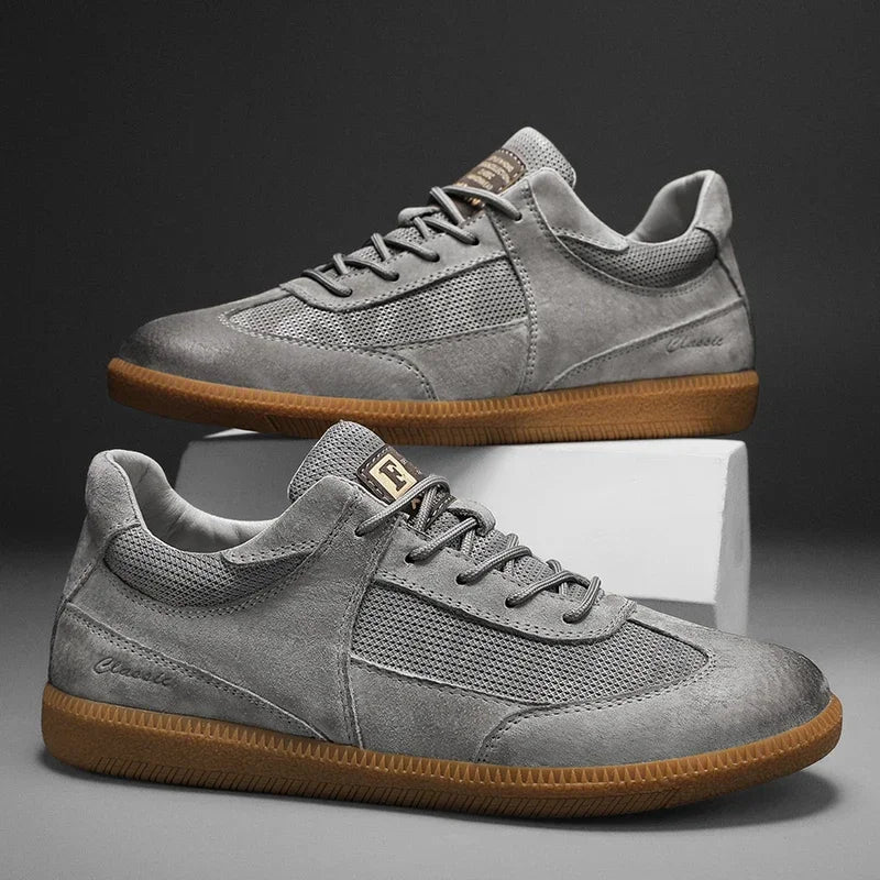 Soft Suede Low Top Casual Sneaker