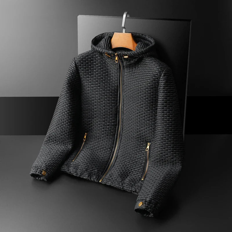 Dark Padded Quilted Jacket