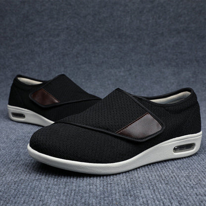 Breathable Extra Wide Mens Diabetic Shoes - Olytrend