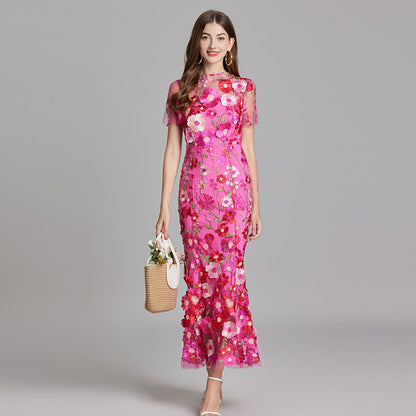Lightweight Floral Ladies Summer Dress