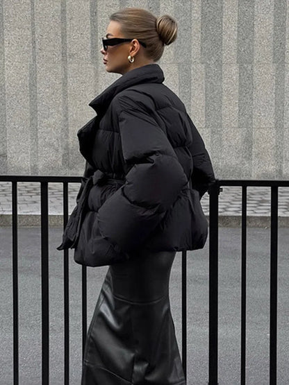 Warm Women's Puffy Winter Coat