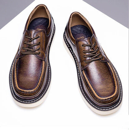 Luxury Genuine Leather Slip On Shoes