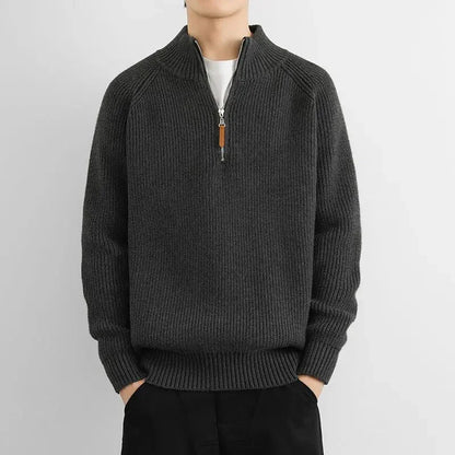 Warm Crew Neck Pullover Sweater for Men - Nocini