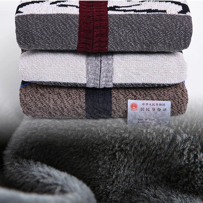 Multicolored Wool Sweater Cardigan