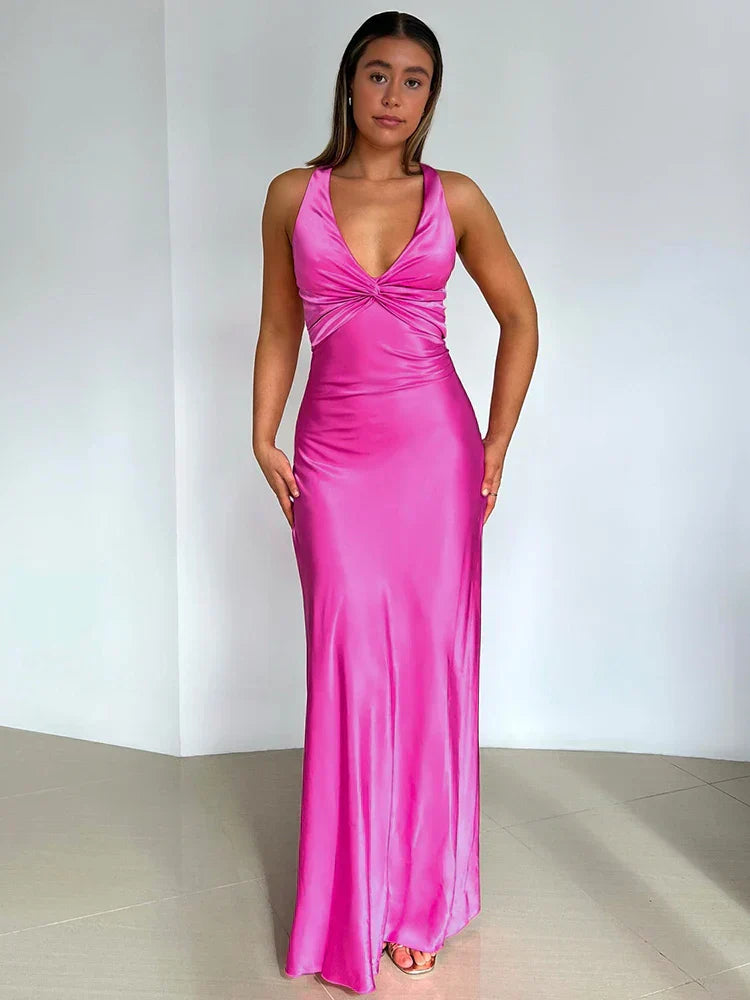 Ladies Formal Strapless Party Dress - Olytrend