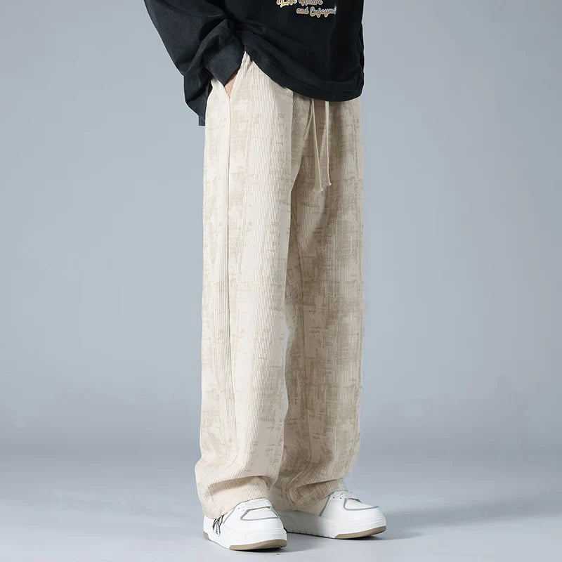 Navy Blue Fleece Jogger Pants
