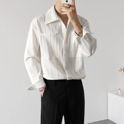 Casual Long Sleeve Button Down Shirt