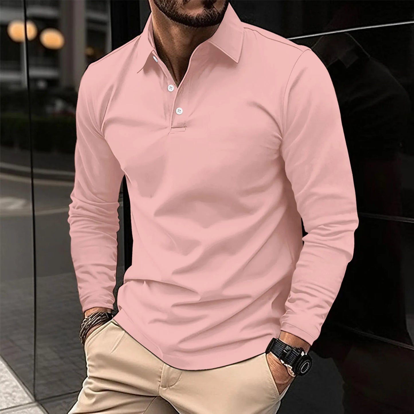 Slim Fit Men's Polo Shirt