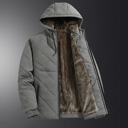 Casual Quilted Parka Jacket
