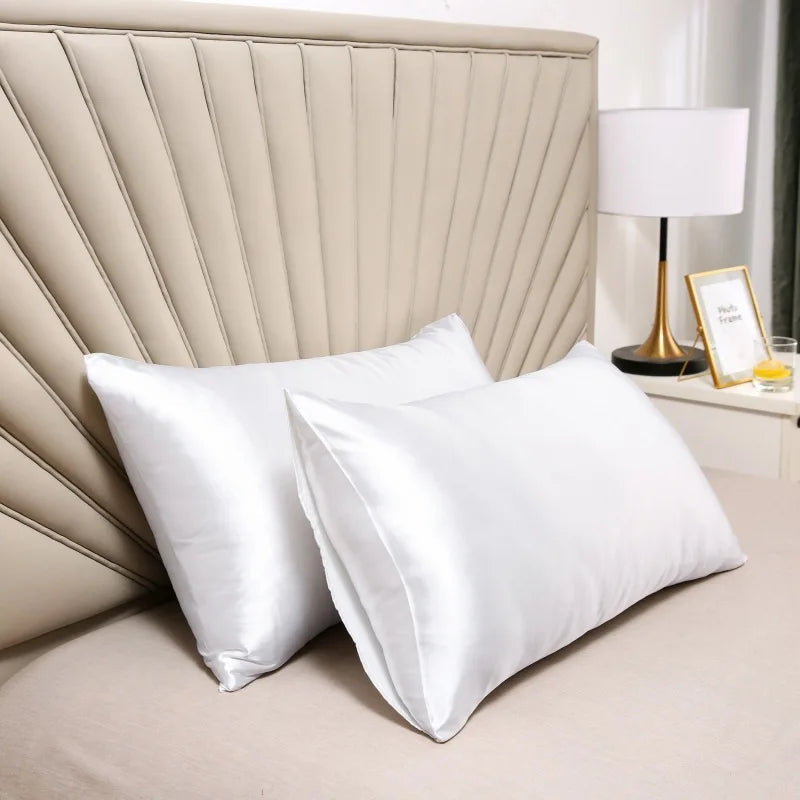 Soft Mulberry Silk Pillowcase - Gentle and Breathable - Olytrend