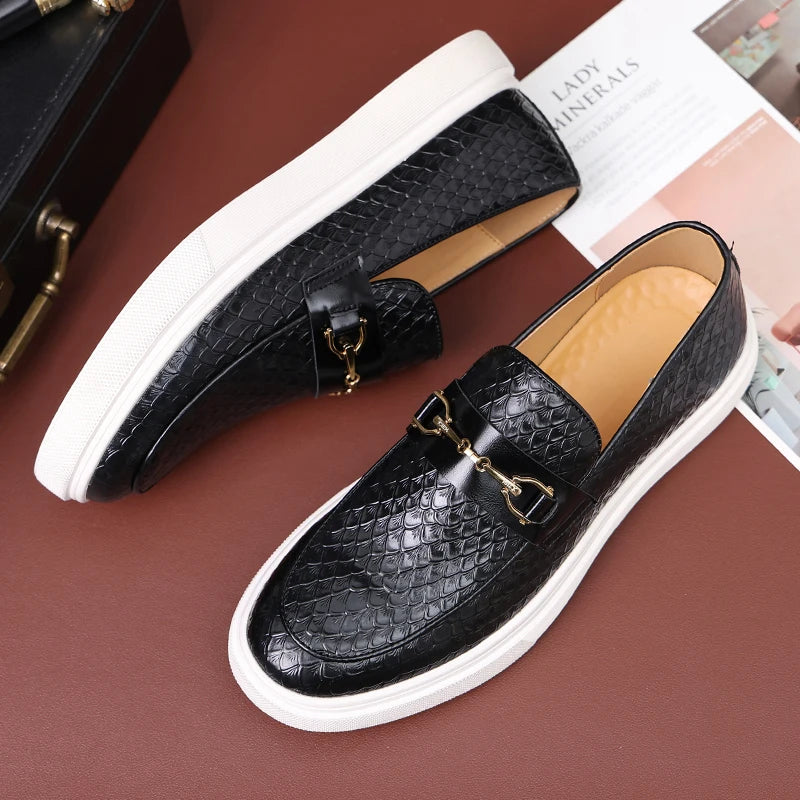 Luxury Leather Tassel Loafer