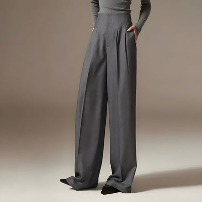 Flowy Wide Leg Pants - Nocini