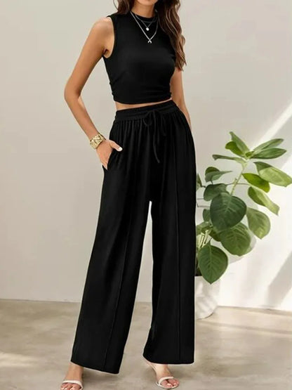 Women's Lightweight 2 Piece Summer Pants Set