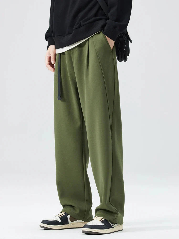 Soft Mens Jogger Pants with Elastic Waistband