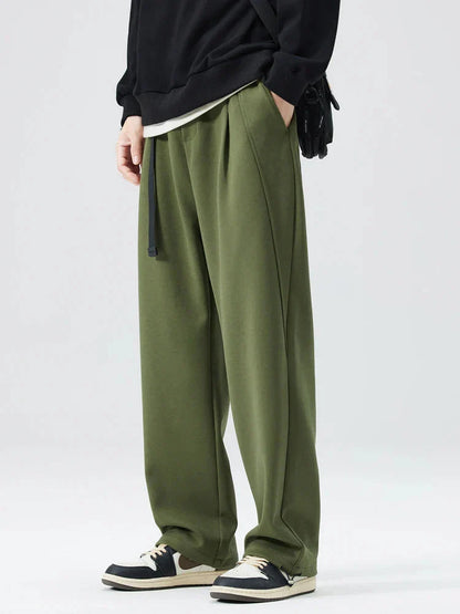 Soft Mens Jogger Pants with Elastic Waistband