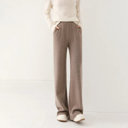 Comfortable Loose Fit Wide Leg Pants | Elastic Waist Pants