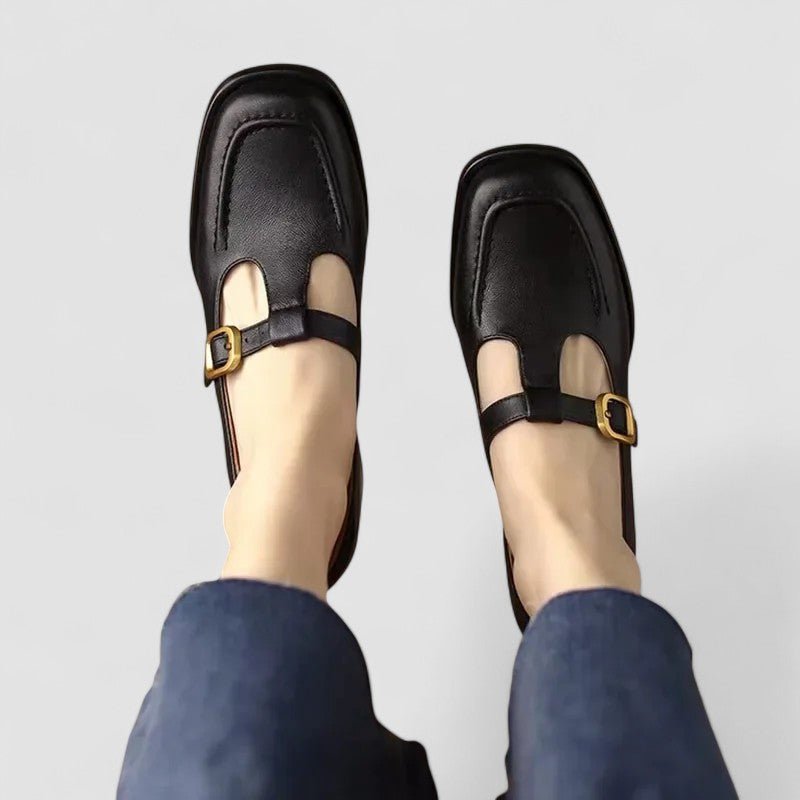 Comfortable Supportive Mary Jane Flat Shoes