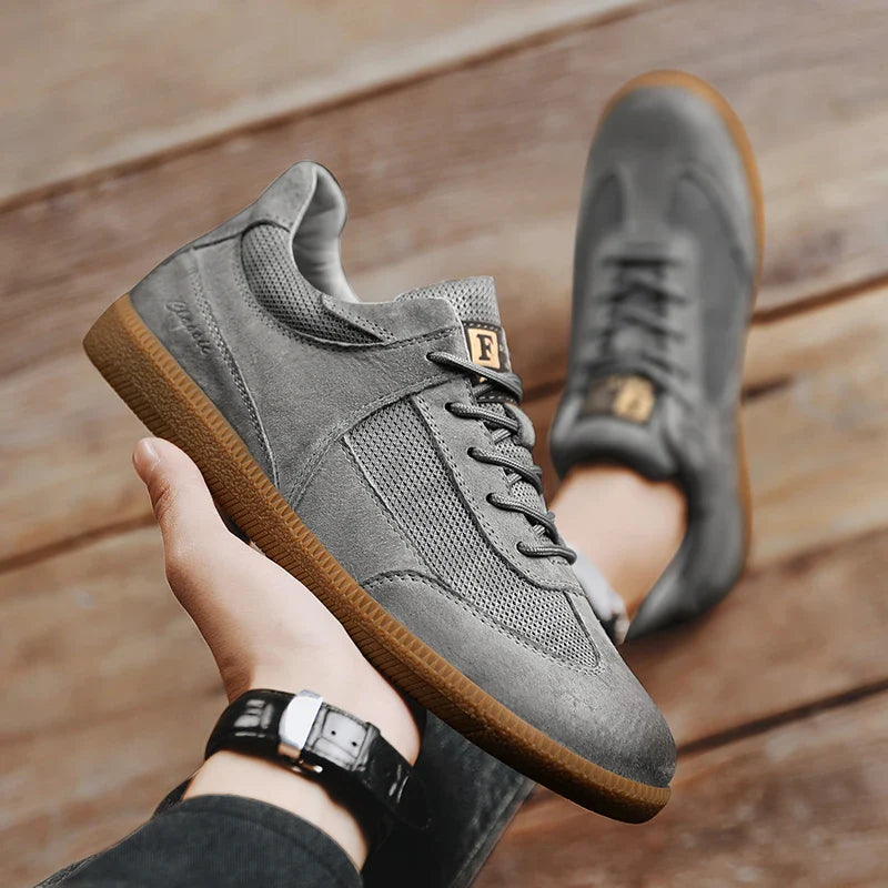 Soft Suede Low Top Casual Sneaker