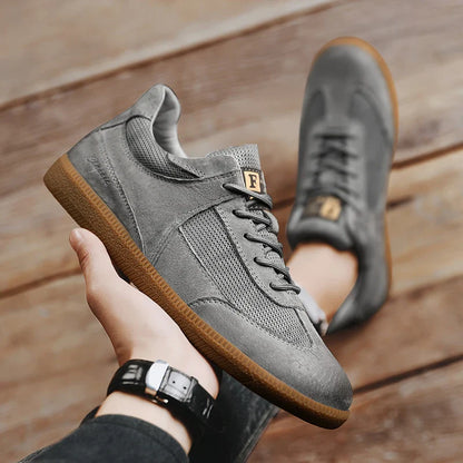 Soft Suede Low Top Casual Sneaker