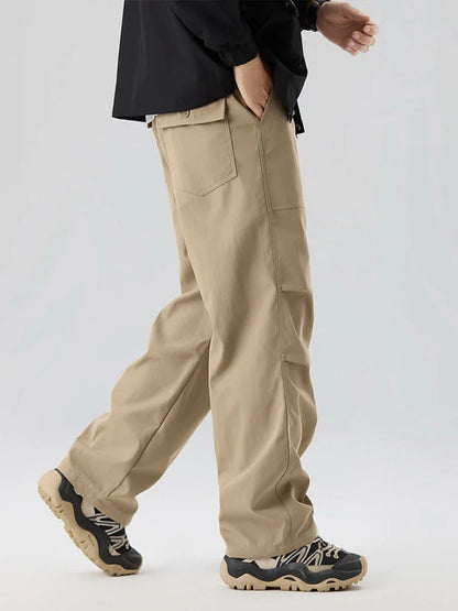 Relaxed Fit Utility Pants