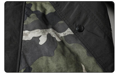 Mossy Green Camouflage Coat