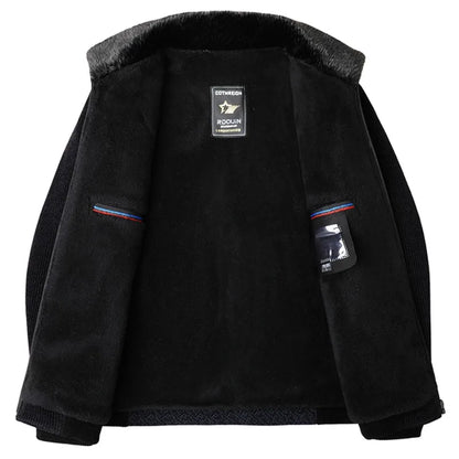 Warm Faux Fur Parka Coat