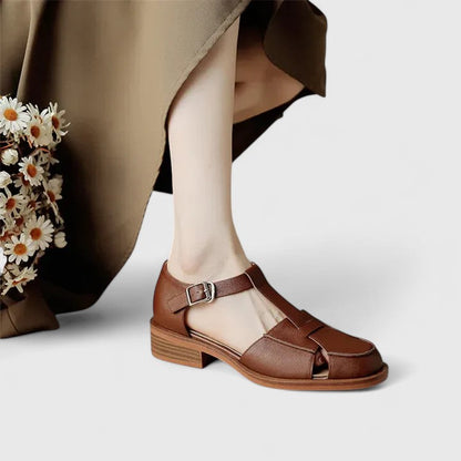 Chic Mary Jane Flat Sandals