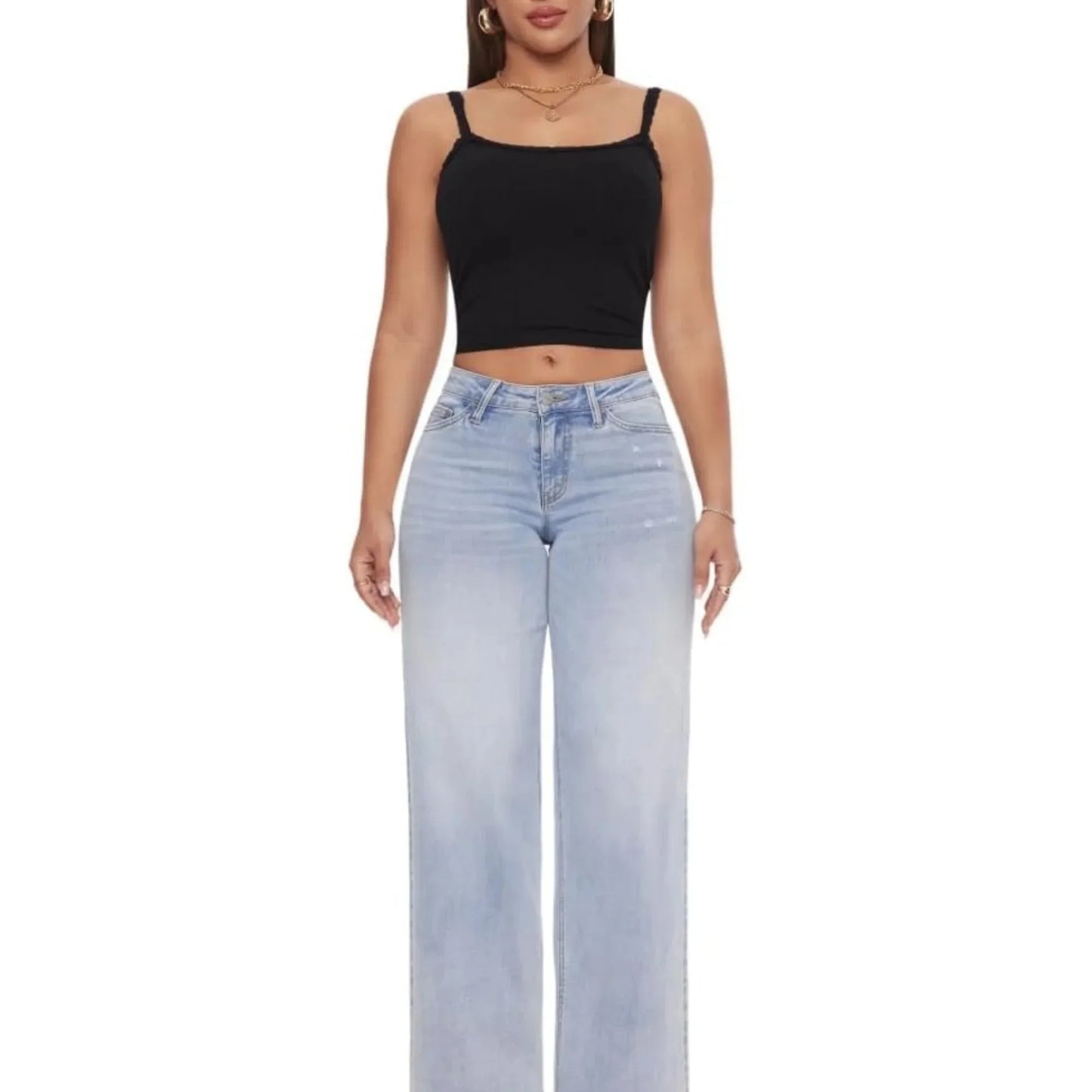 Comfortable Loose Fit Women's Jeans
