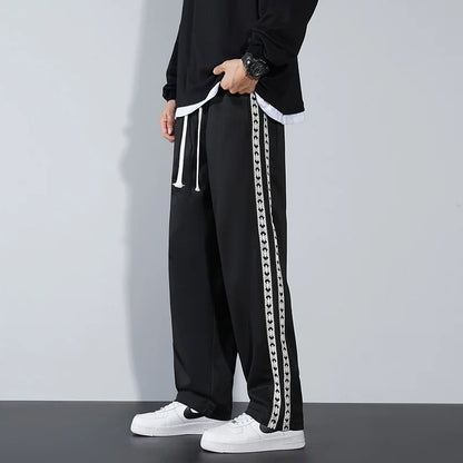 Casual Striped Jogger Pants