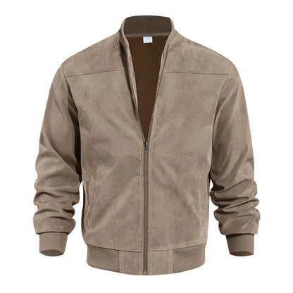 Soft Leather Aviator Jacket