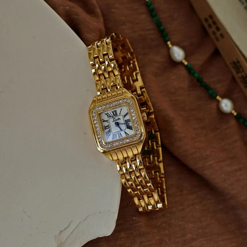 Classic Leather Strap Watch