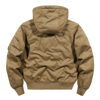 Practical Insulated Cotton Parka Jacket