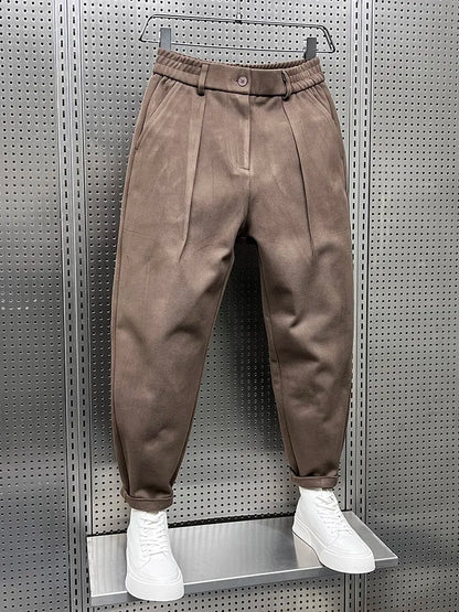 Lucas | Men's Slim Fit Classic Dress Trousers