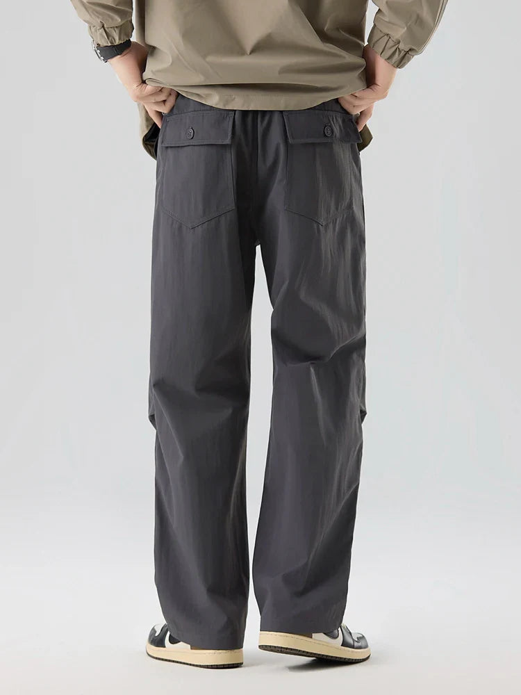 Relaxed Fit Utility Pants