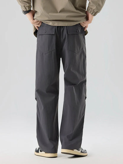 Relaxed Fit Utility Pants