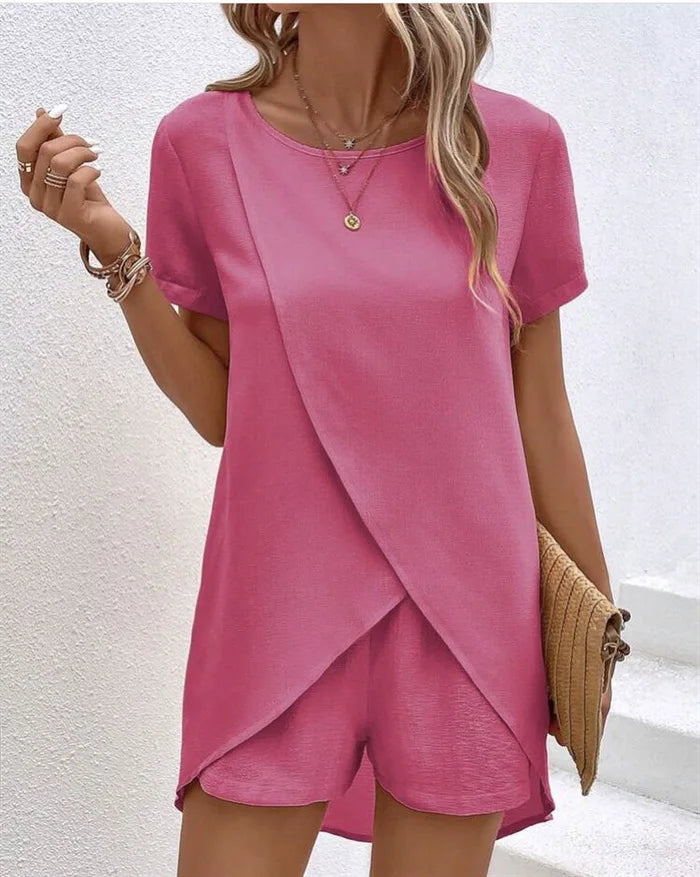 Elegant Soft Cotton Twin Set for Women