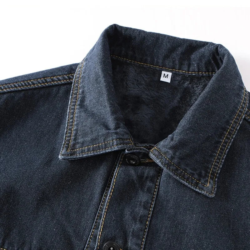Casual Blue Jeans Jacket