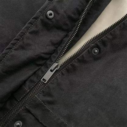 Rugged Cotton Large Utility Jacket
