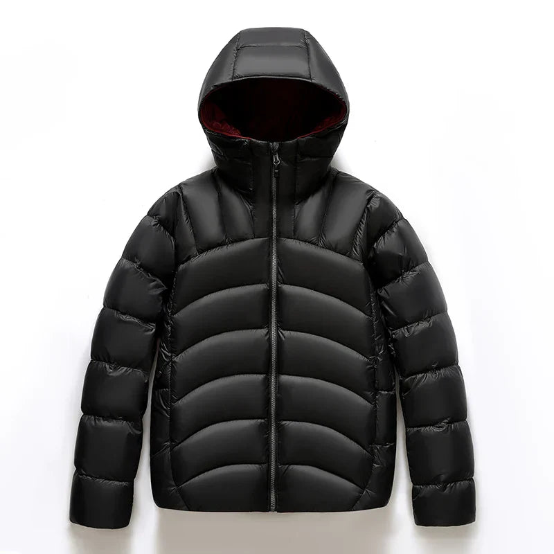 Warm Quilted Hooded Puffer Jacket