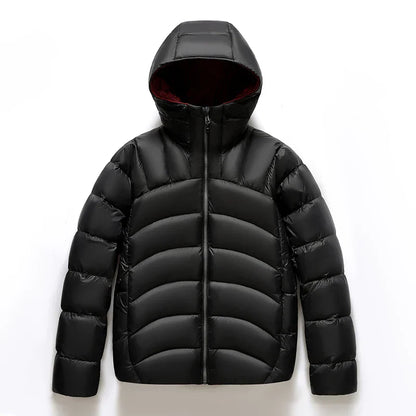 Warm Quilted Hooded Puffer Jacket