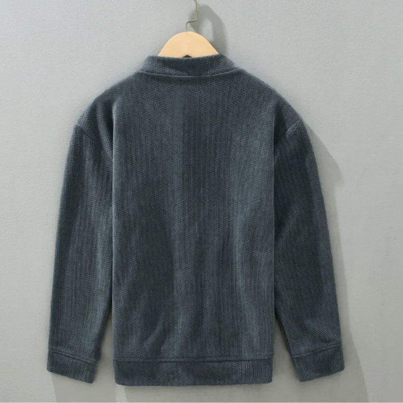 Rugged Textured Cotton Jacket