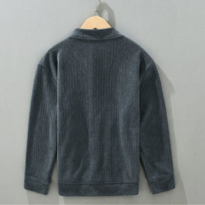Rugged Textured Cotton Jacket