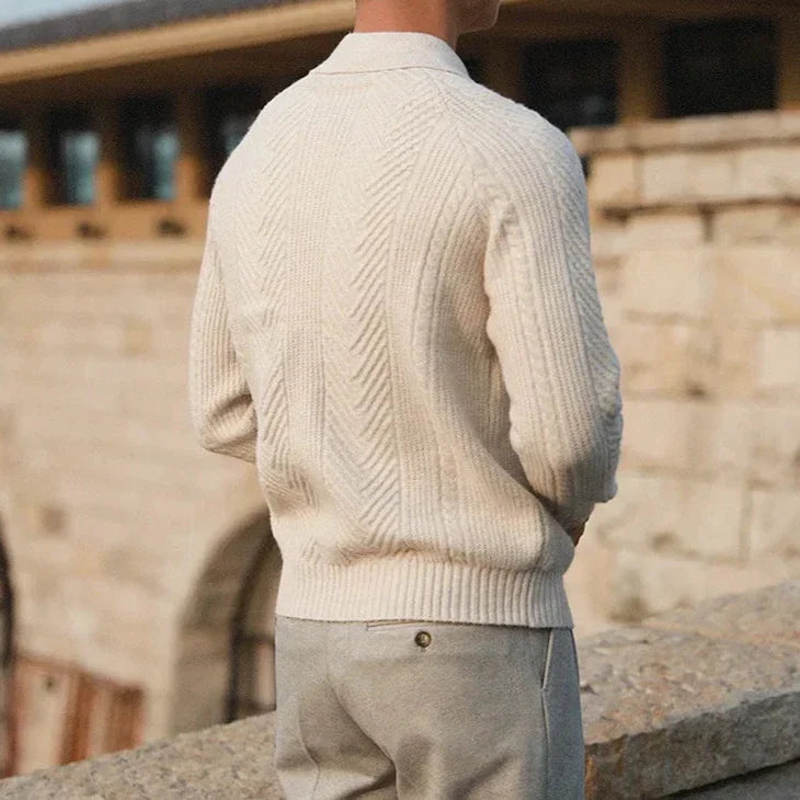 Classic Fit Knit Polo Shirt