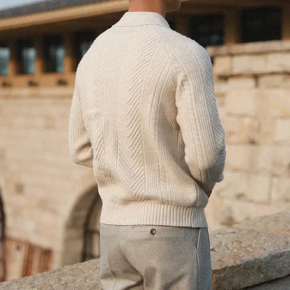 Classic Fit Knit Polo Shirt